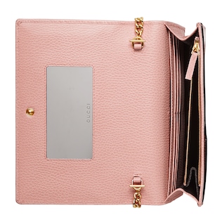 GG Marmont leather mini chain bag 