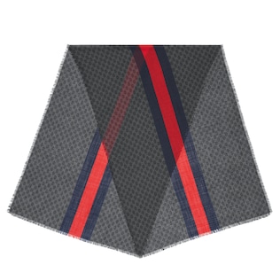 GG Web wool stole 