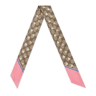 GG bees silk neck bow 