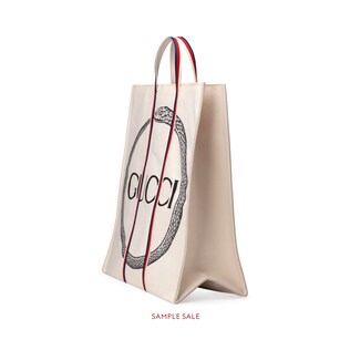 Gucci ouroboros print tote 
