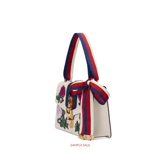 Sylvie embroidered small shoulder bag