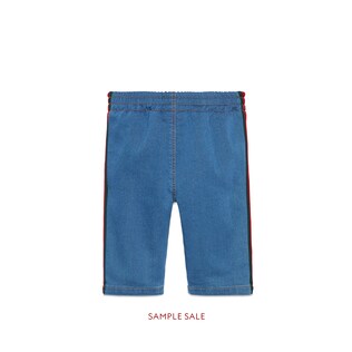 Baby jersey denim pant with Web
