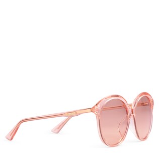 Specialized fit round-frame acetate sunglasses 