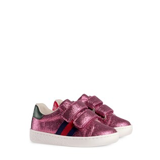 Toddler Ace glitter sneaker