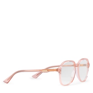 Round-frame acetate glasses