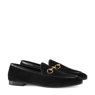 Gucci Jordaan velvet loafer