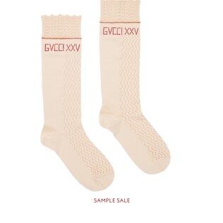 Cotton socks with 