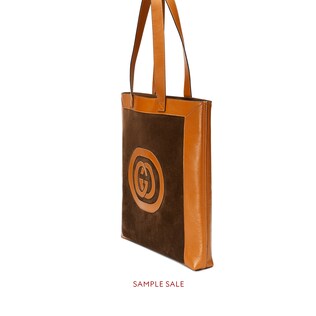 Ophidia suede large tote