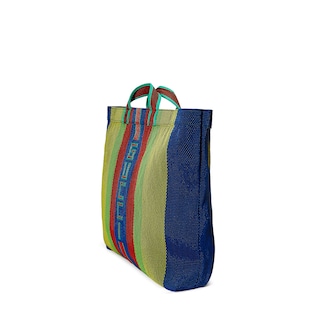 Woven rubber Gucci tote 
