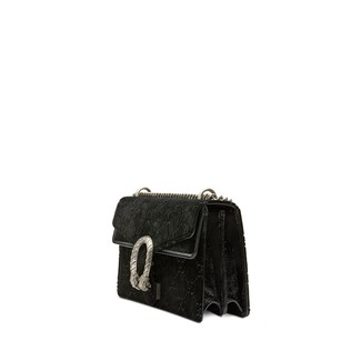 Dionysus GG velvet small shoulder bag