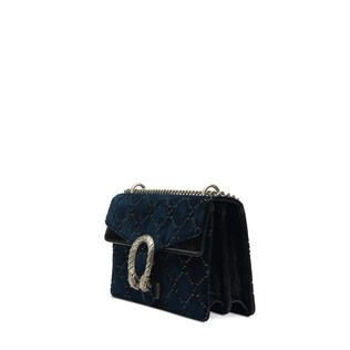 Dionysus GG velvet small shoulder bag