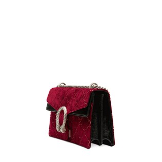 Dionysus GG velvet small shoulder bag
