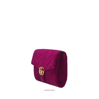 GG Marmont velvet clutch