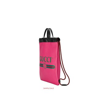 Gucci Print small drawstring backpack
