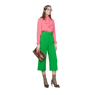 Silk satin shirt