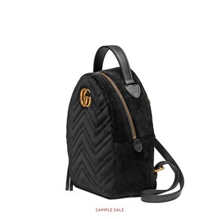 GG Marmont velvet backpack