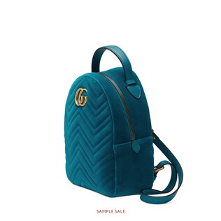 GG Marmont velvet backpack