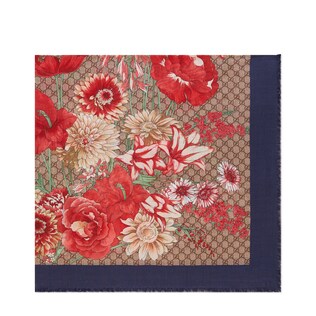 Spring bouquet modal silk shawl