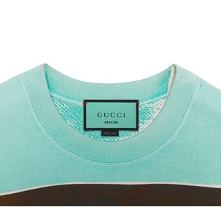 Oversize #GucciHallucination sweatshirt