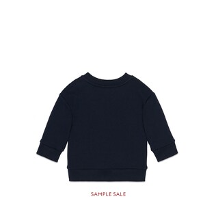 Baby sweatshirt with bow
