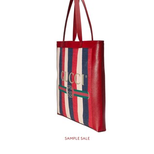 Women S Tote Bags Gucci Gucci Print Large Tote
