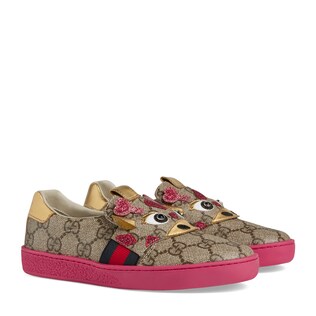 Children's Ace GG sneaker with giraffe