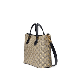 Women S Tote Bags Gucci Gg Supreme Bees Tote