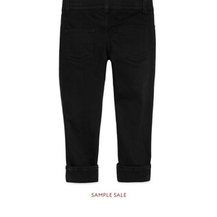 Children's denim trousers with Web