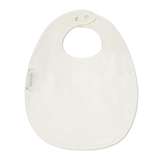 Baby fawns print cotton bib