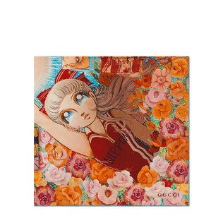 Silk scarf with Viva! Volleyball print