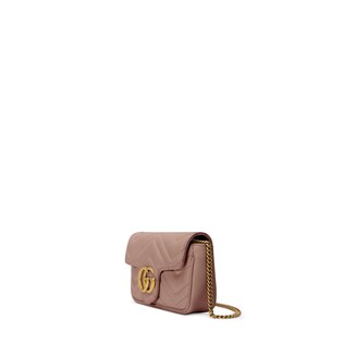 GG Marmont matelassé leather super mini bag 