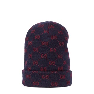 GG alpaca wool hat