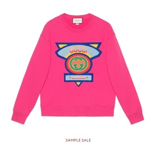Sweatshirt with Gucci '80s patch