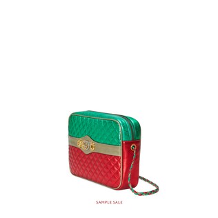 Designer Handbags Gucci Laminated Leather Small Shoulder Bag