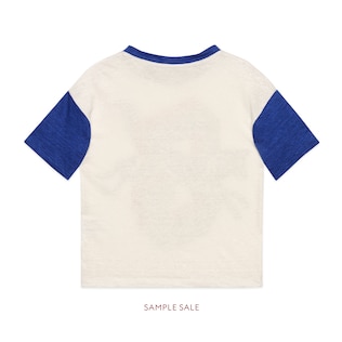 Children's G wolf linen T-shirt 