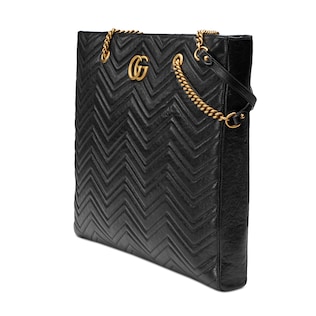GG Marmont matelassé large tote