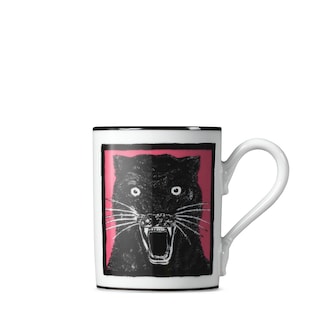 Panther hand and ring mug