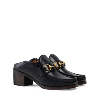 Leather Horsebit loafers