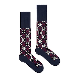 GG Diamond cotton socks