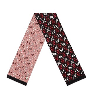 GG diamond scarf