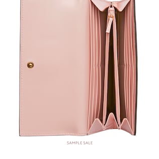Gucci Signature continental wallet with cat
