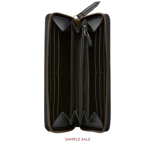 Gucci Signature zip around wallet with cat