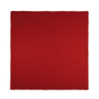 Silk wool GG jacquard shawl