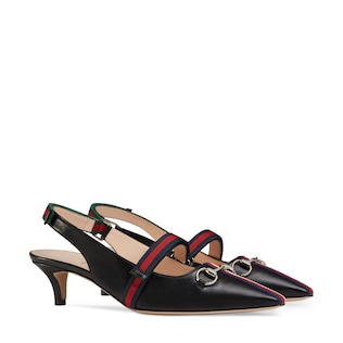 Mid-heel pump with Web
