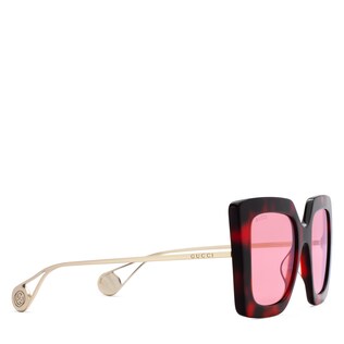 Square-frame sunglasses