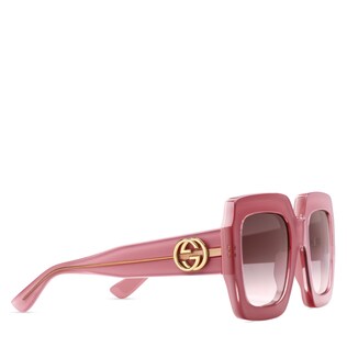 Square-frame sunglasses