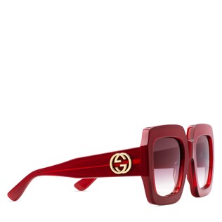 Square-frame sunglasses