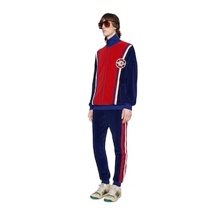 Chenille jogging pant with Web