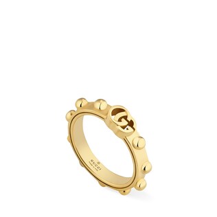 GG Running ring in yellow gold