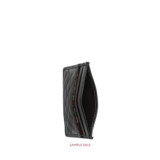 Leather card case with Double G